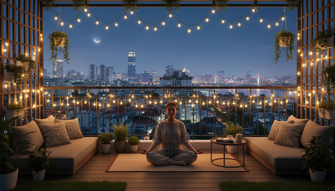 Biến Ban Công Nhỏ Thành 'Resort Mini': 5 Ý Tưởng Sáng Tạo Với Gỗ Nhựa Ngoài Trời - Minh họa 7