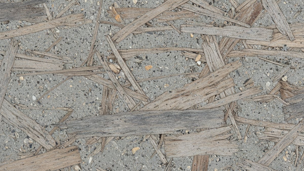 Bề mặt gỗ xi măng vân gỗ tự nhiên