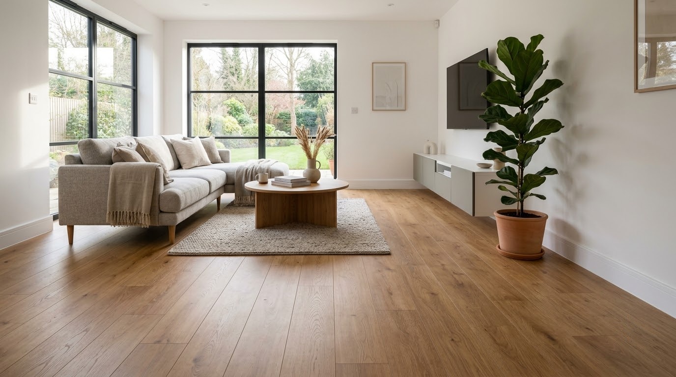 Sàn gỗ được thi công đúng kỹ thuật sau khi xử lý chống mối