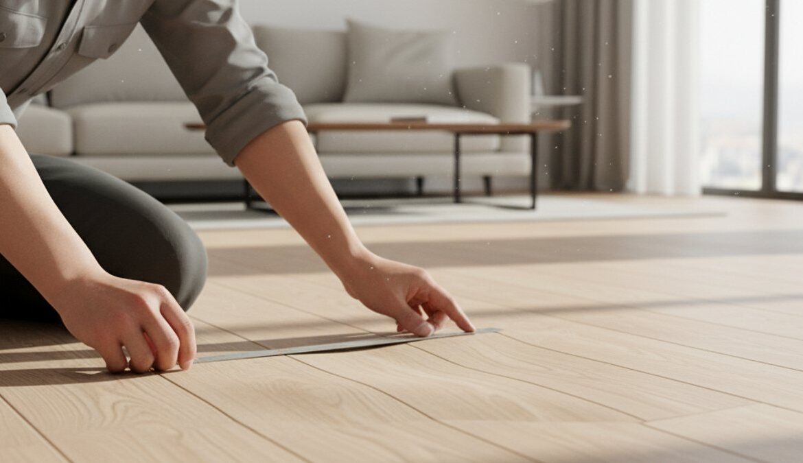 Chuyên gia Vua Gỗ kiểm tra hư hại sàn gỗ