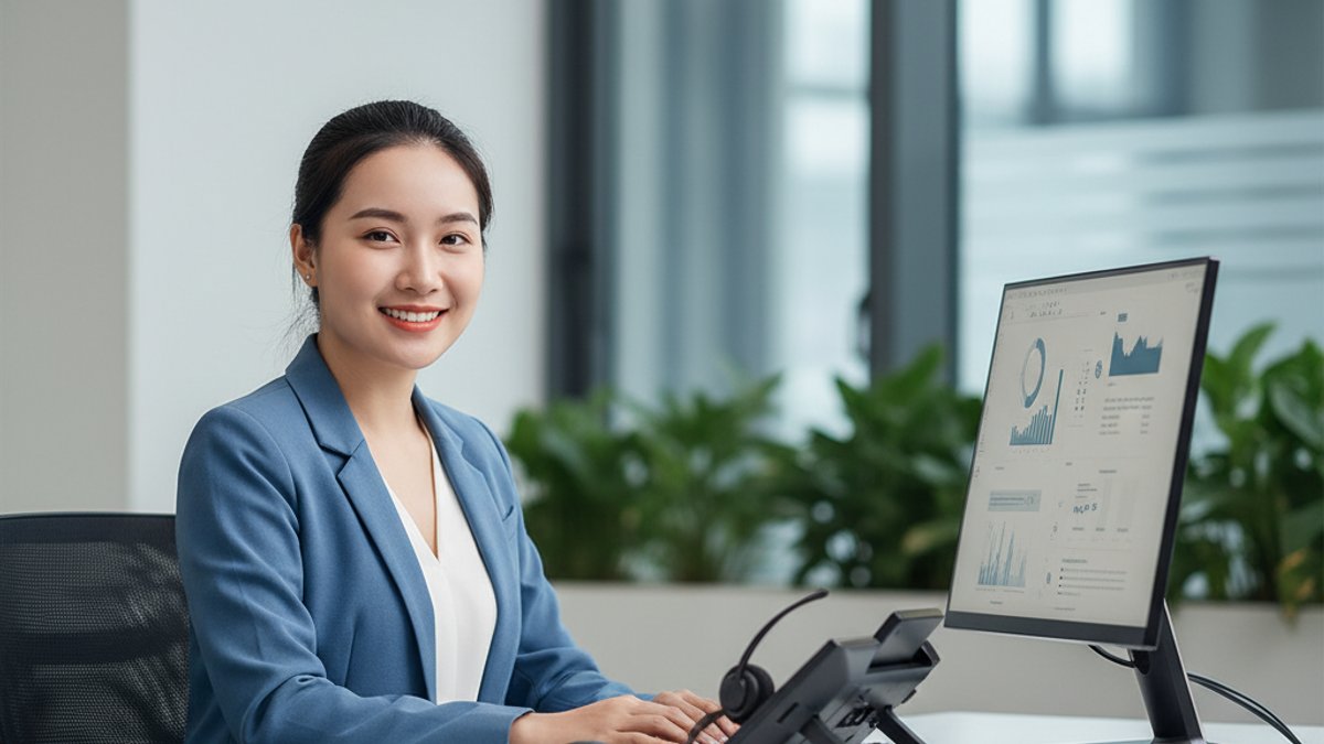 Tổng đài viên Vua Gỗ hỗ trợ khách hàng