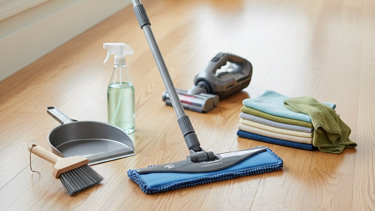 Bộ dụng cụ vệ sinh sàn nhà chuyên dụng an toàn cho thú cưng