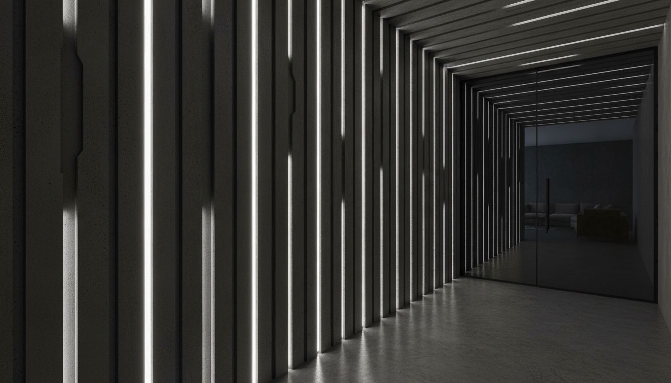 Giải Pháp Che Ống Đồng Điều Hòa, Hộp Kỹ Thuật Tinh Tế Bằng Tấm Ốp, Lam Sóng - Minh họa 5