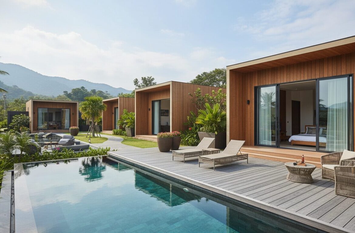 Giải Pháp Gỗ Nhựa Composite Toàn Diện Cho Homestay & Resort: Bền Đẹp, Ít Bảo Trì