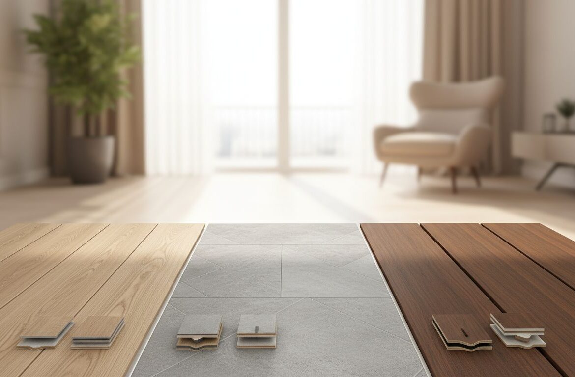Phân Biệt Sàn Gỗ Laminate HDF, Sàn Nhựa SPC và Sàn Gỗ Nhựa WPC