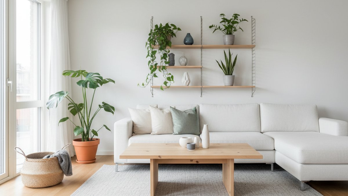 Nội thất gỗ phong cách Scandinavian