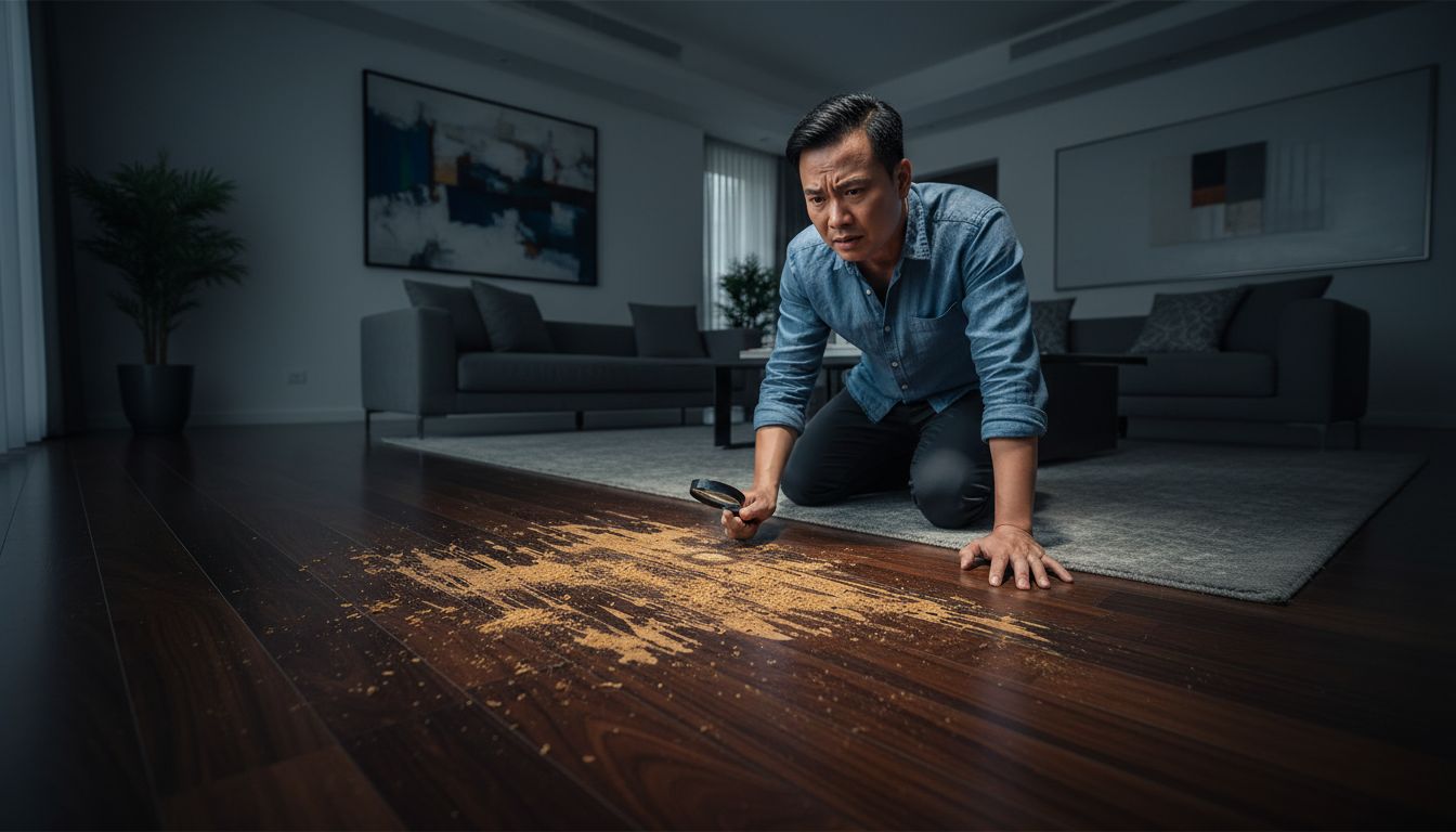 Sàn Gỗ Bị Mối Mọt - Bảo Hành Ra Sao? Giải Pháp Toàn Diện Từ Vua Gỗ - Minh họa 1