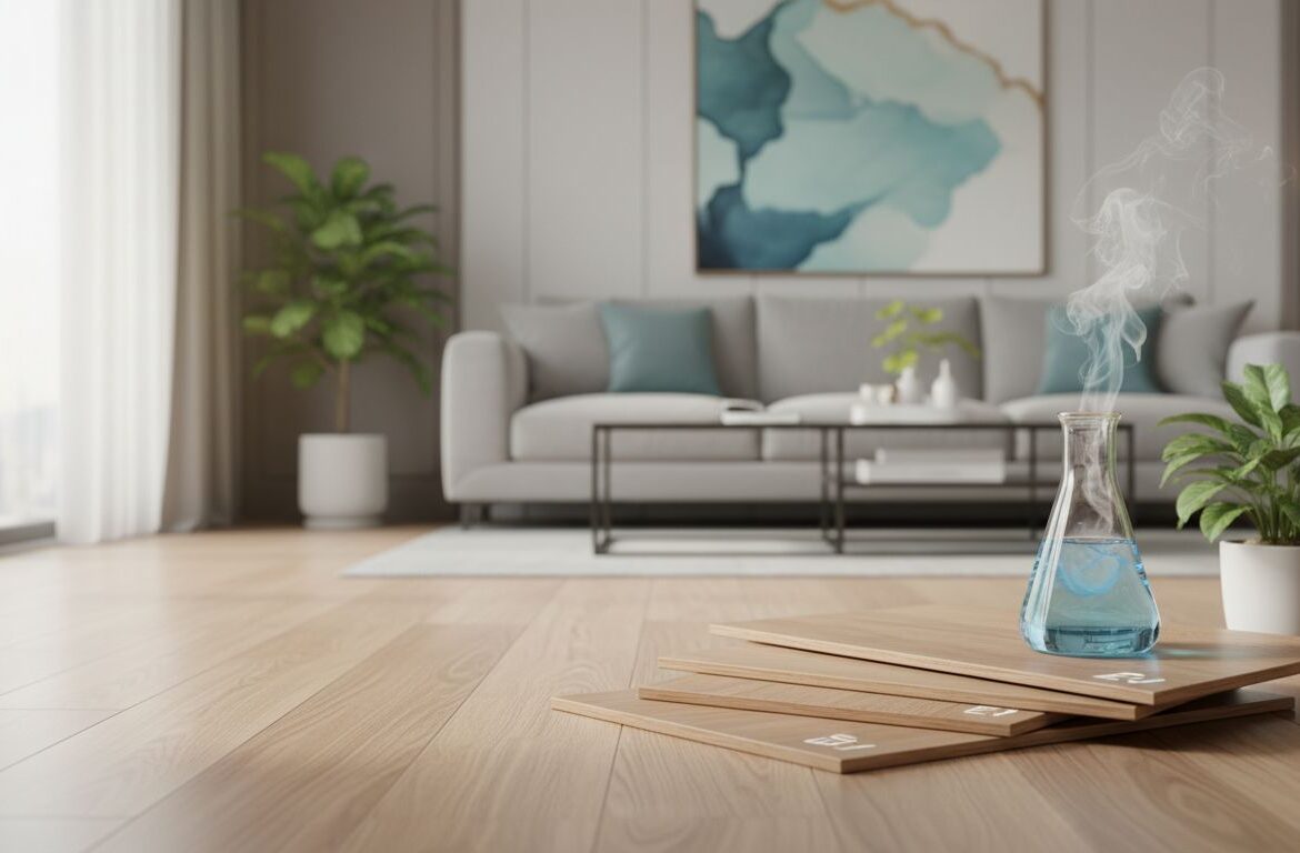 Sàn Gỗ Công Nghiệp và Nỗi Lo Formaldehyde: Hiểu Đúng Tiêu Chuẩn E0, E1 Để Bảo Vệ Sức Khỏe Gia Đình