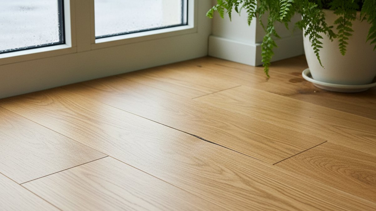 Sàn gỗ bị hư hại do độ ẩm cao