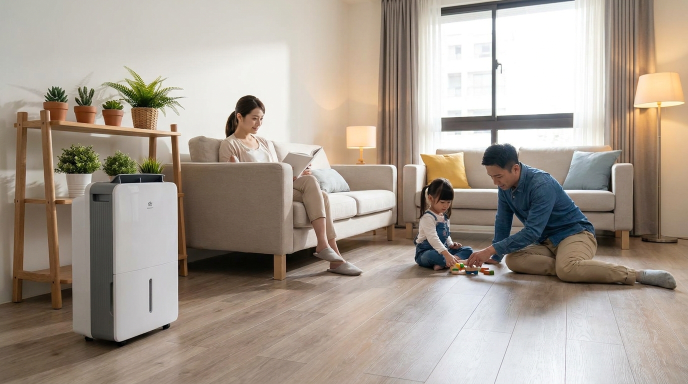 Kiểm soát độ ẩm trong nhà giúp bảo vệ sàn gỗ mùa nồm