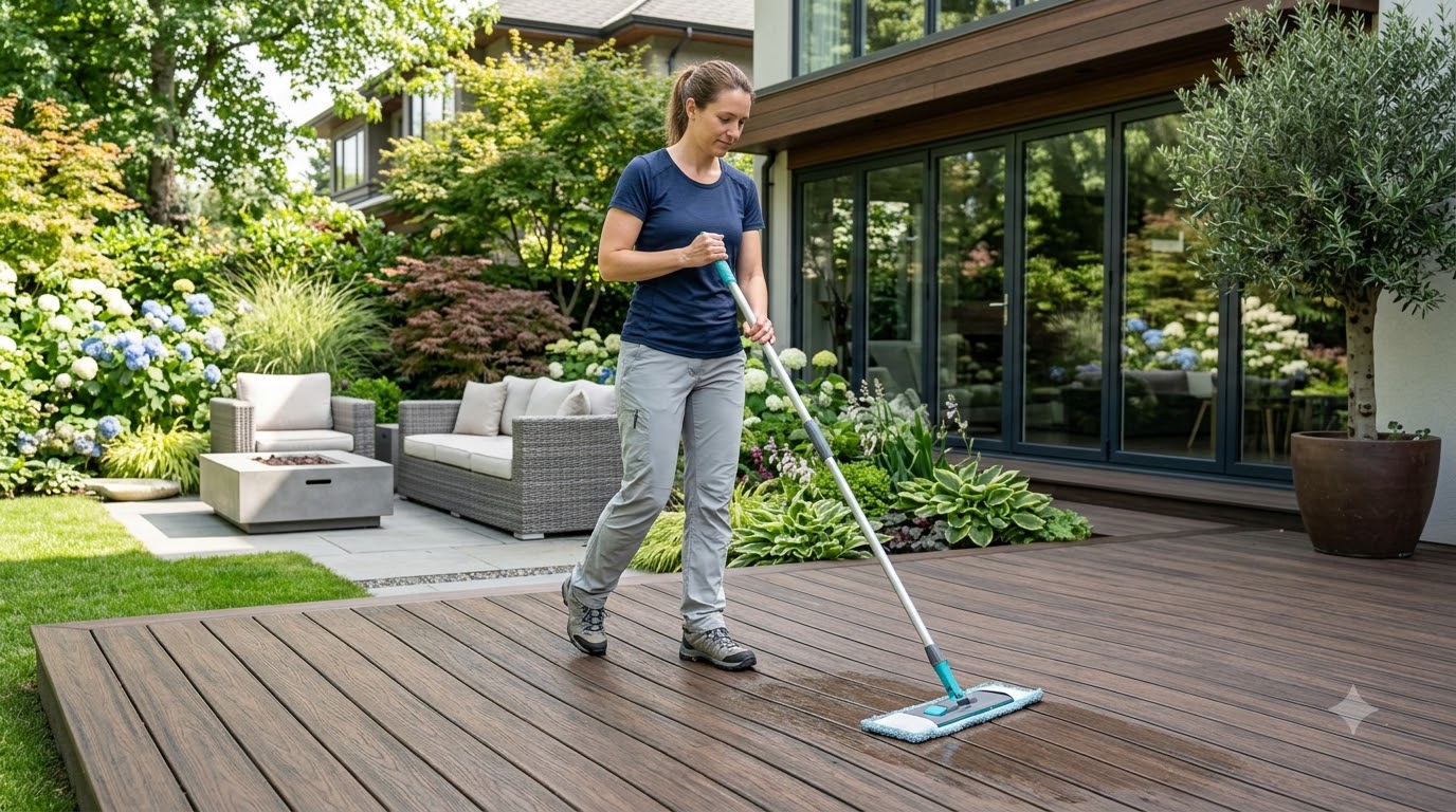 Bảo dưỡng sàn gỗ ngoài trời đúng cách