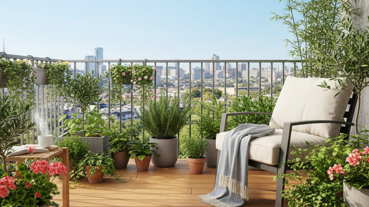 Sàn gỗ nhựa WPC ngoài trời trên ban công