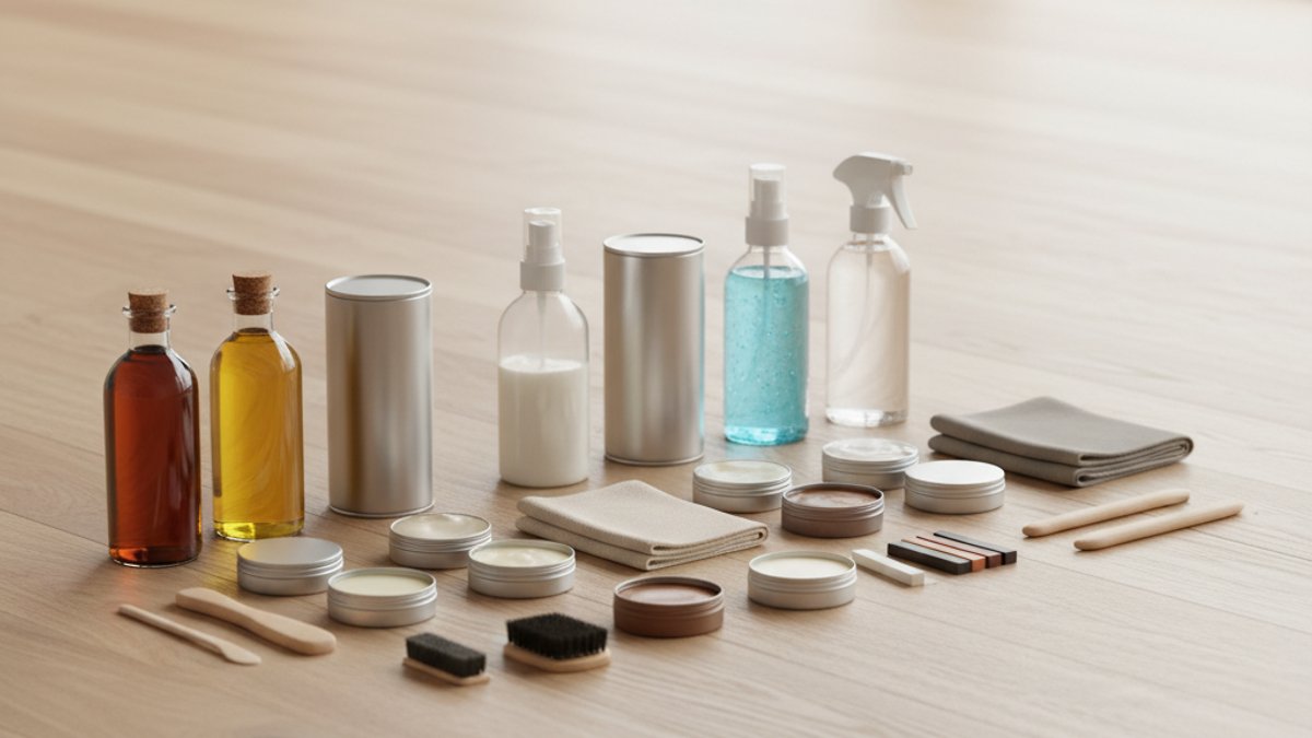 Các loại sáp, dầu, dung dịch chuyên dụng cho sàn gỗ