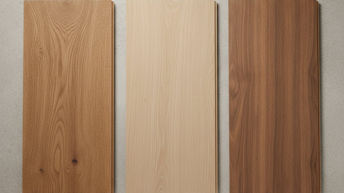 So sánh ba mẫu sàn gỗ tự nhiên, công nghiệp và giả gỗ