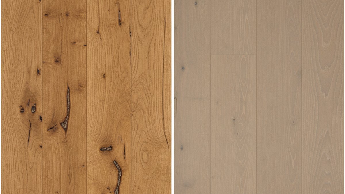 Sàn gỗ tự nhiên và sàn gỗ công nghiệp