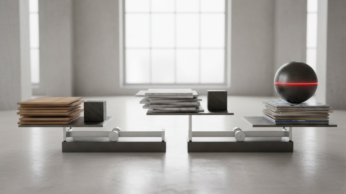 So sánh trọng lượng sàn gỗ công nghiệp và sàn nhựa