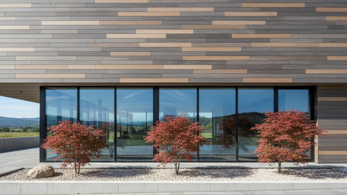 Vật liệu gỗ xi măng ốp tường ngoại thất chống cháy