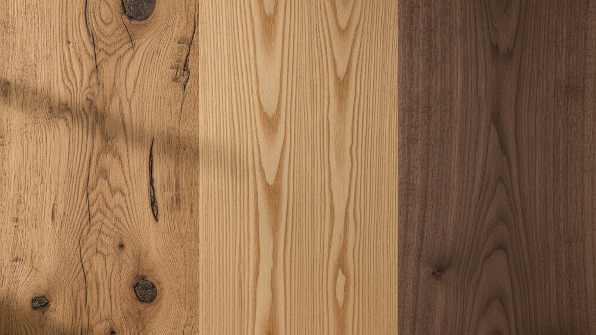 Vân gỗ tự nhiên và vân gỗ hiện đại