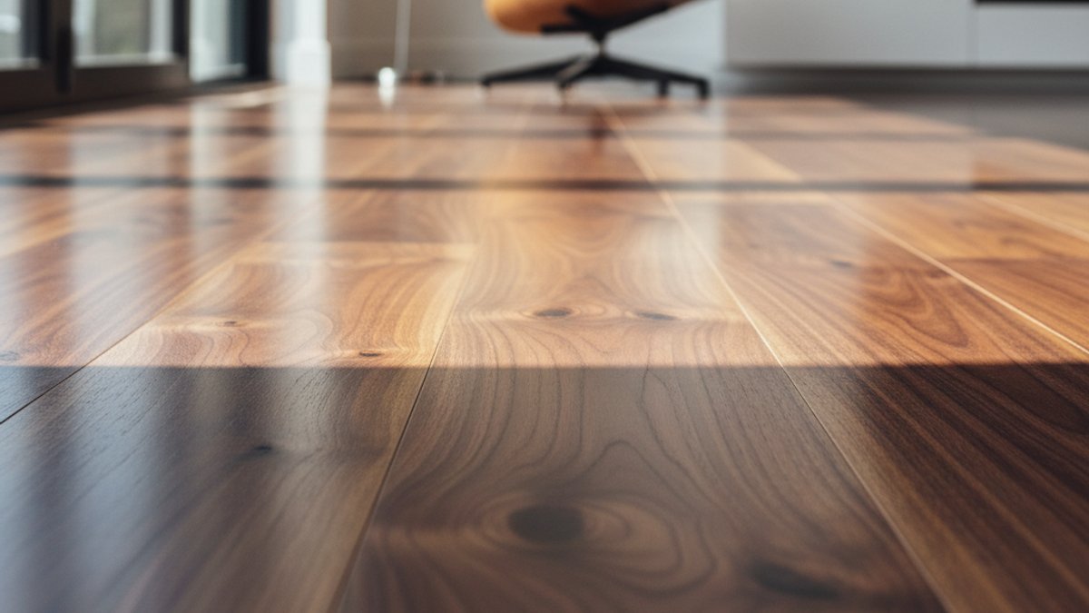 Sàn gỗ tự nhiên vân đẹp, bền chắc